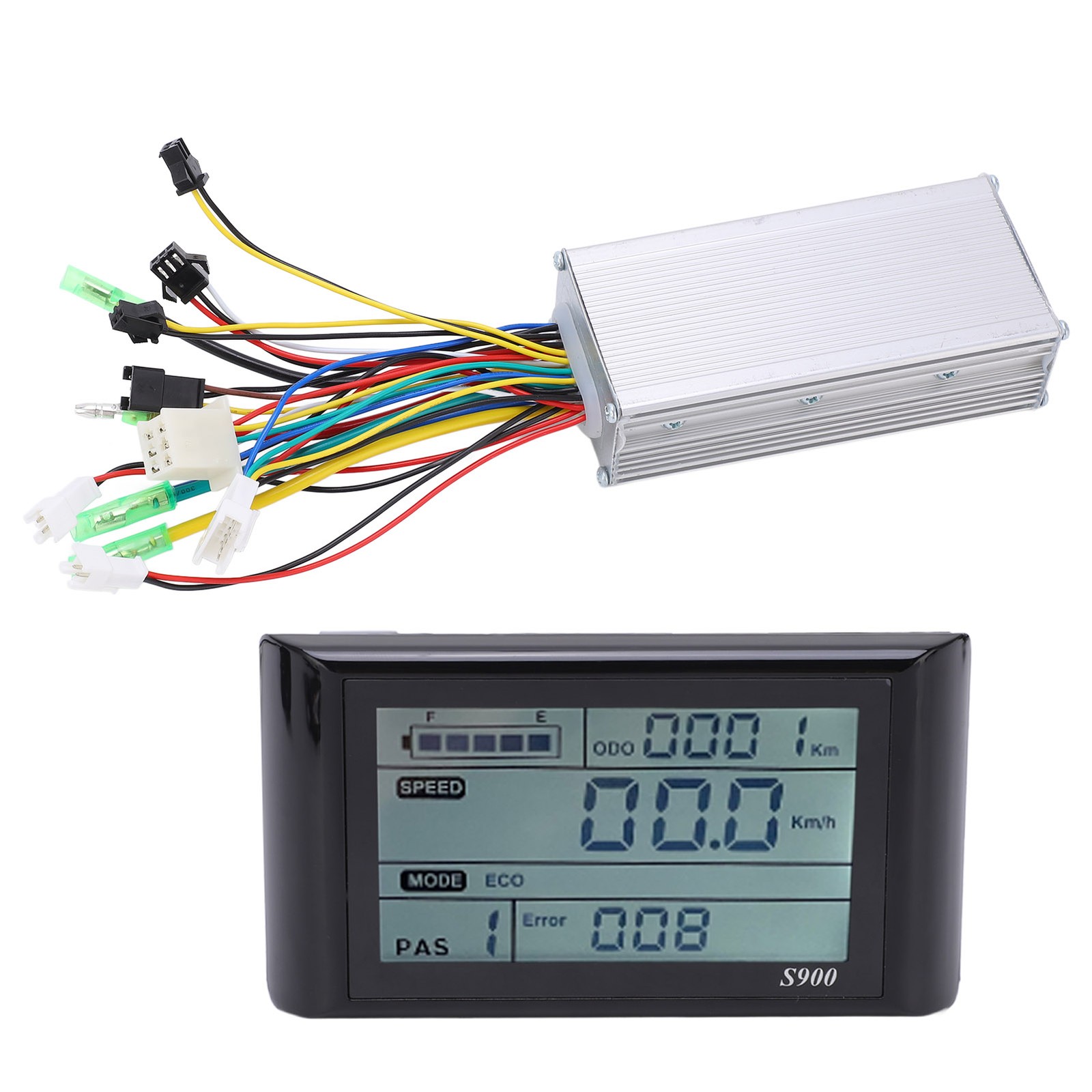 36V 48V 22A Brushless Motor Controller & LCD-S900 Display Kit For E-Bike