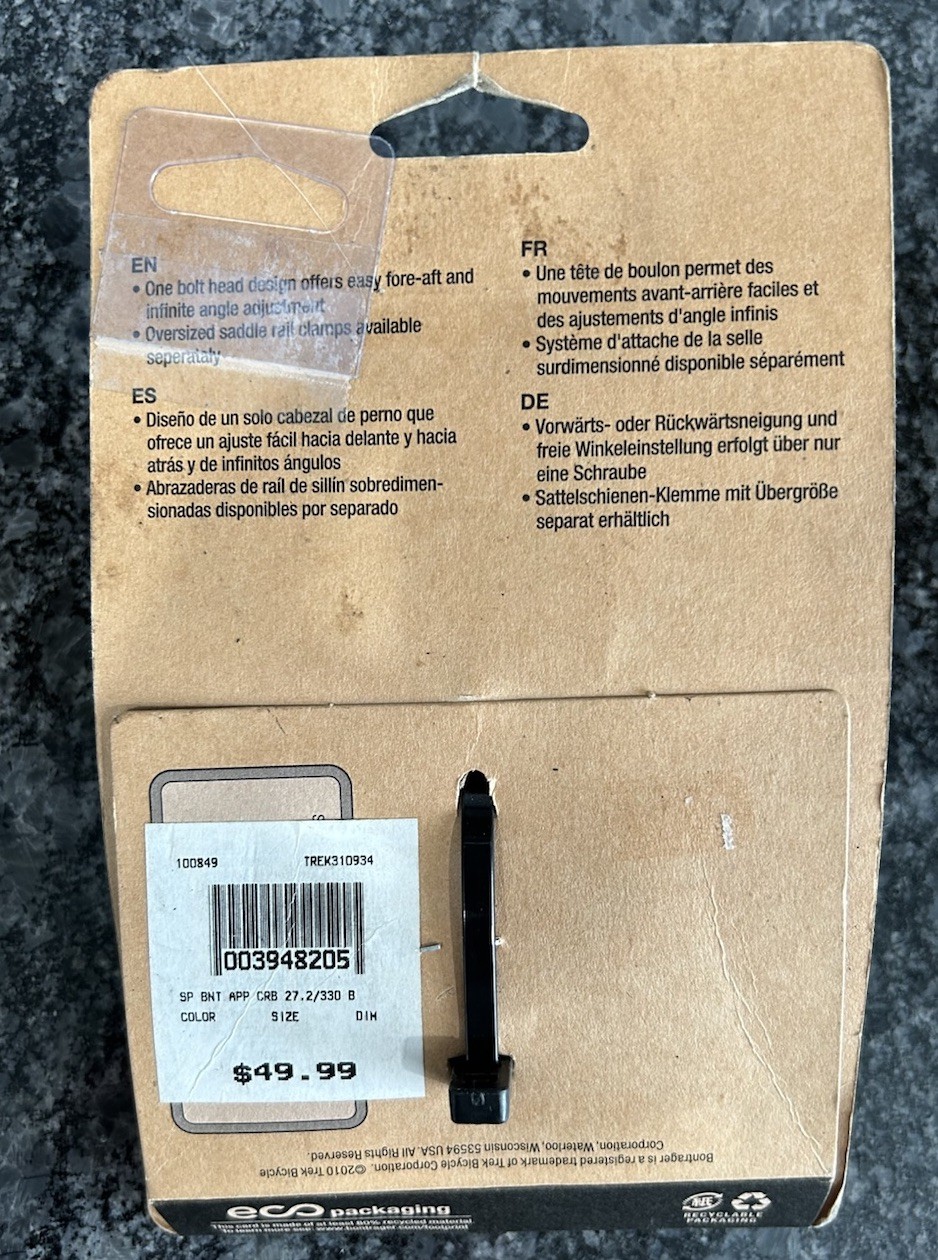 Bontrager SC 35mm Clamp 40g