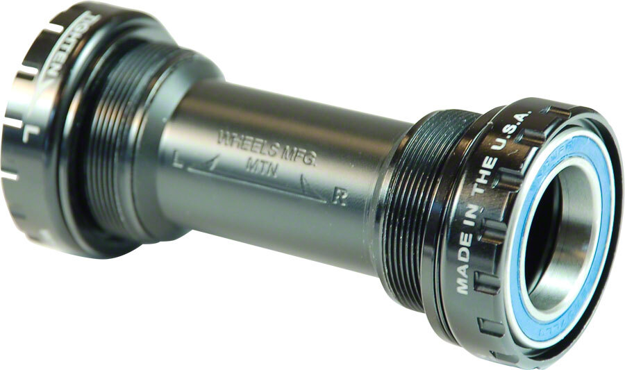 Wheels Manufacturing BSA Bottom Bracket MTB ABEC-3 Bearings Black Cups