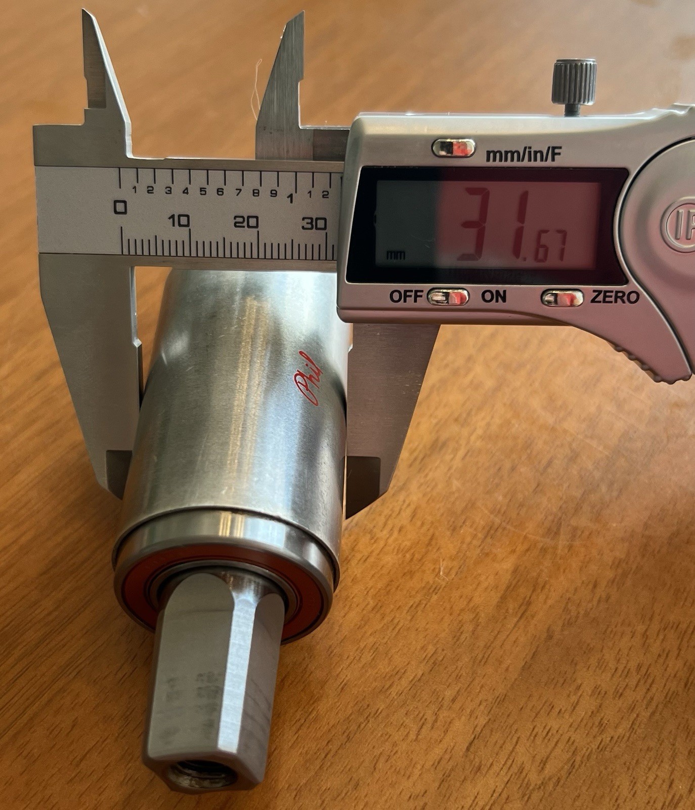 Vintage – Phil Wood 113mm Square ISO Tapered Bottom Bracket
