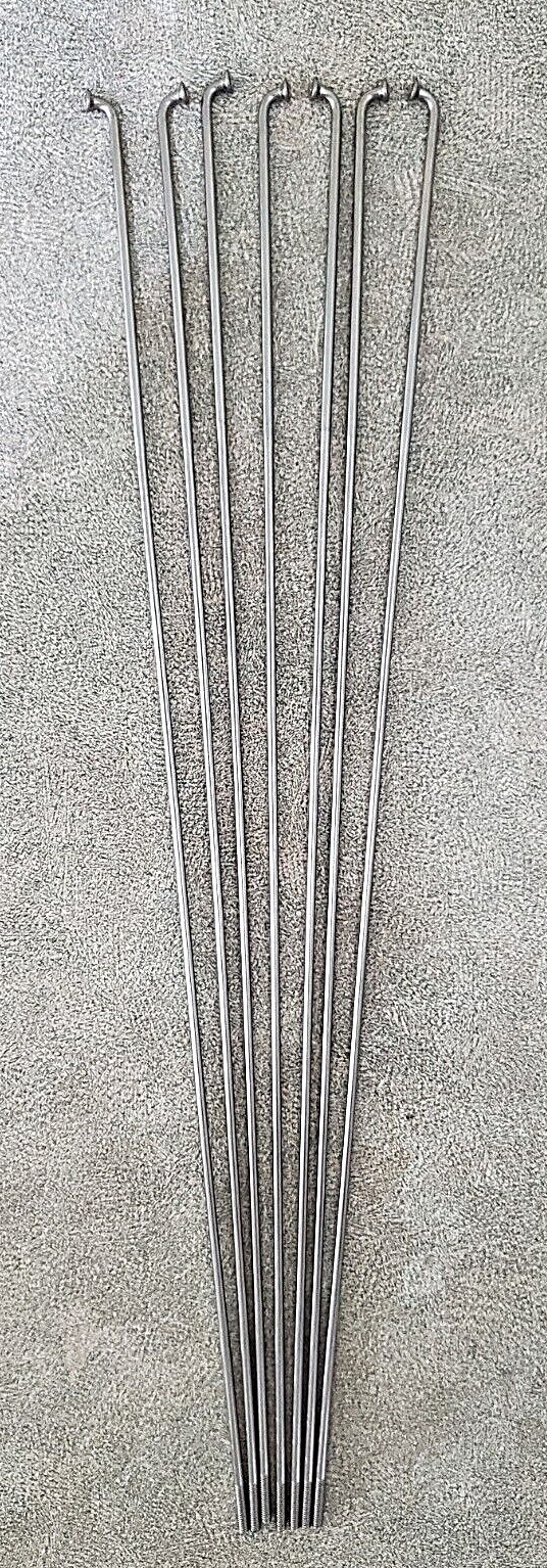 DT SWISS STAINLESS STEEL BUTTED SPOKES 267mm x 2.0/1.8mm LOT of 7 nos