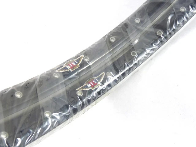 PAIR of Nisi ZIGGURAT 26″ Black 36-Hole Clincher Mountain Bike Rims Classic MTB