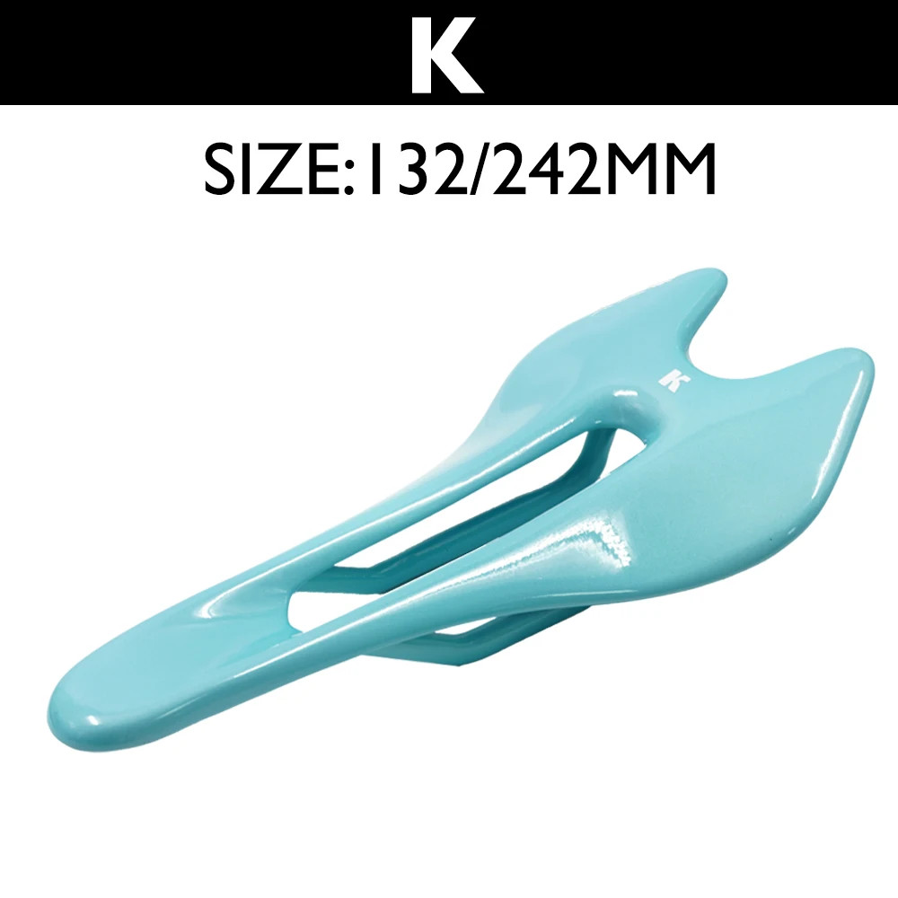 Carbon Fiber Saddle Ultralight Seat for Road/Mountain/City Bike 132/122x242mm