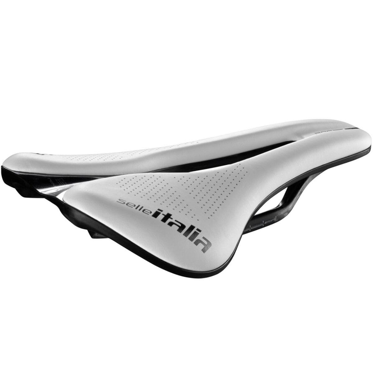 Selle Italia Novus Boost Evo Kit Carbonio Superflow Saddle, L3 Carbon White LTD