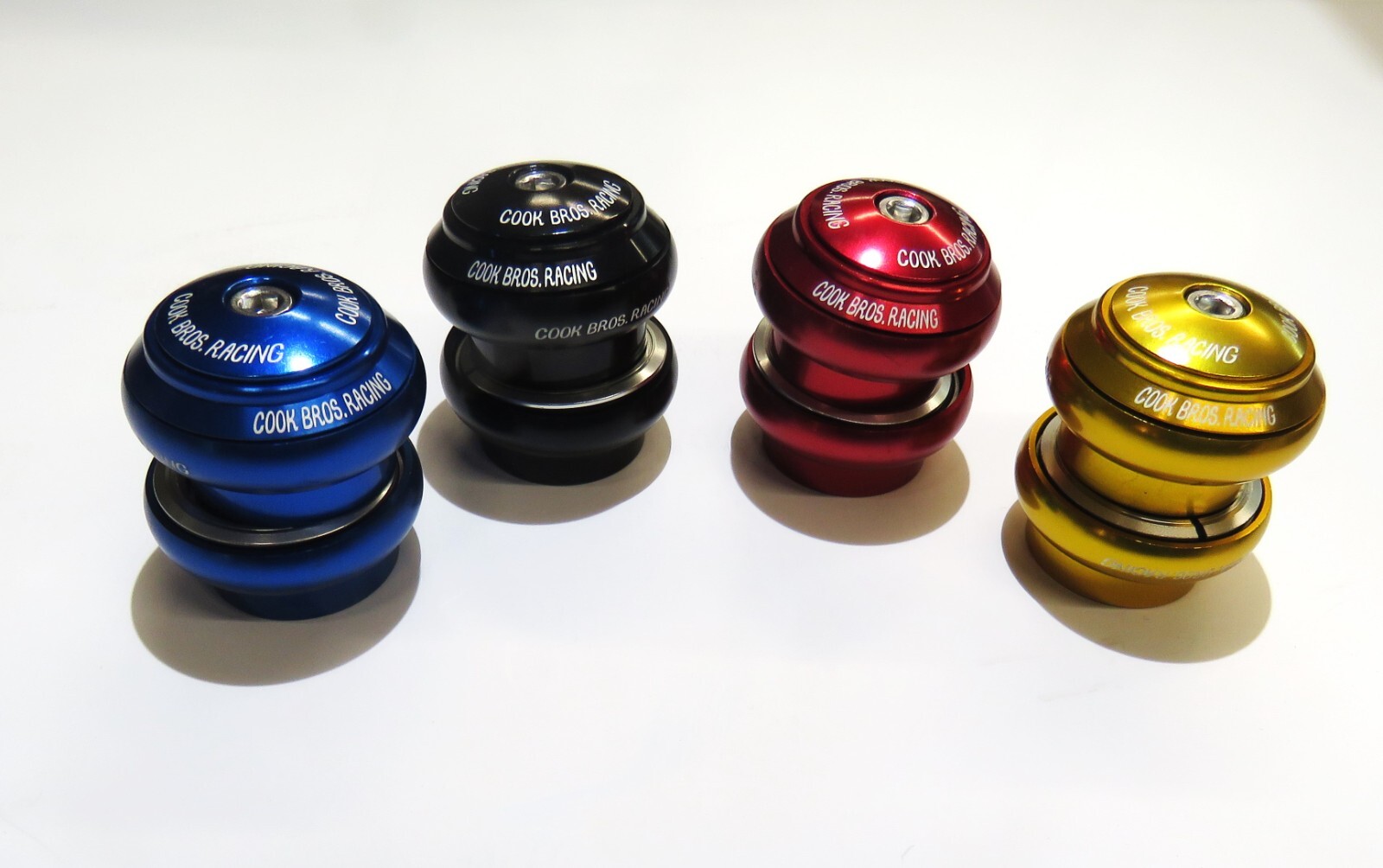 Cook Bros Racing Alloy Cupped Headset 1 1/8 in Threadless Sealed Bearing ABEC5