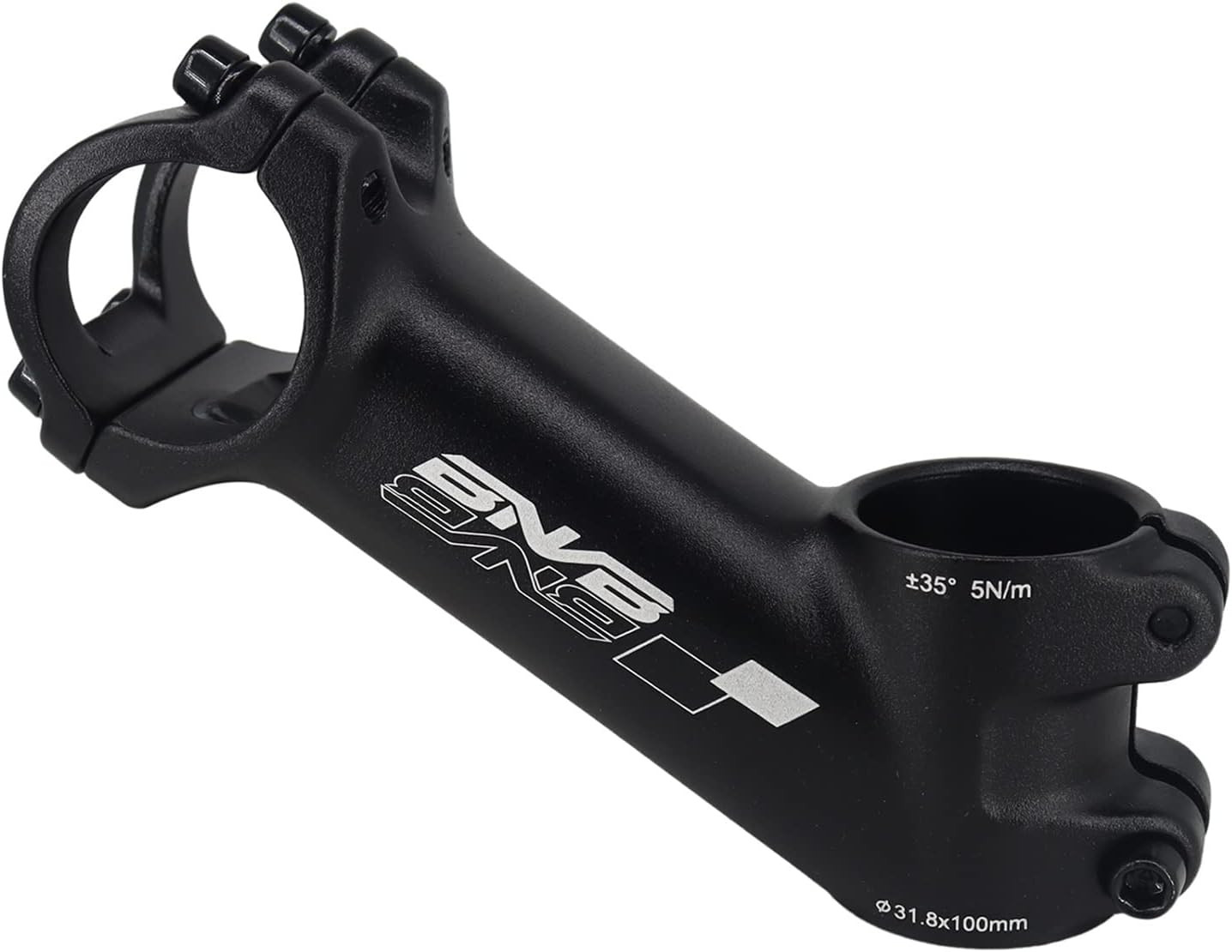 31.8mm 35 Degree Bike Stem Aluminum Alloy Bicycle Handlebar Riser Stem for 1….