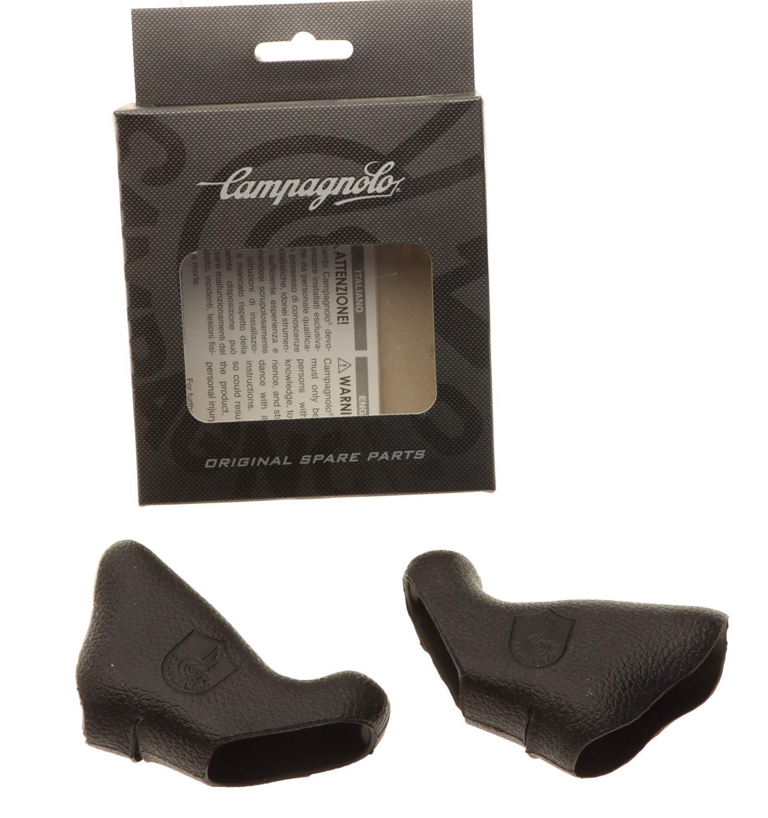Campagnolo Record Ergo Lever Hoods EC-RE600 1999-2008 Black NOS NEW