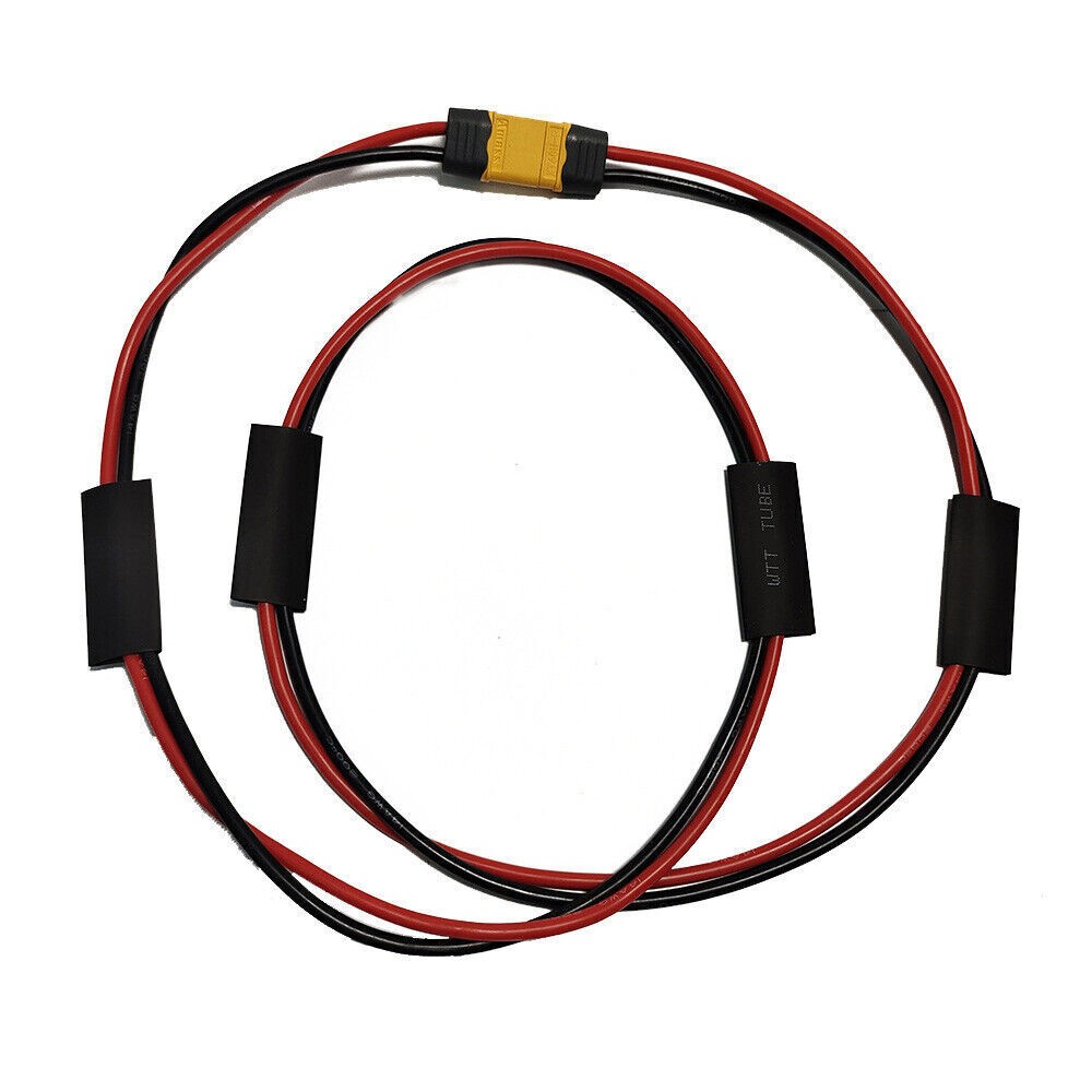 Ebike Battery Extension Cable XT60 Male 14AWG 1M 2M AAU