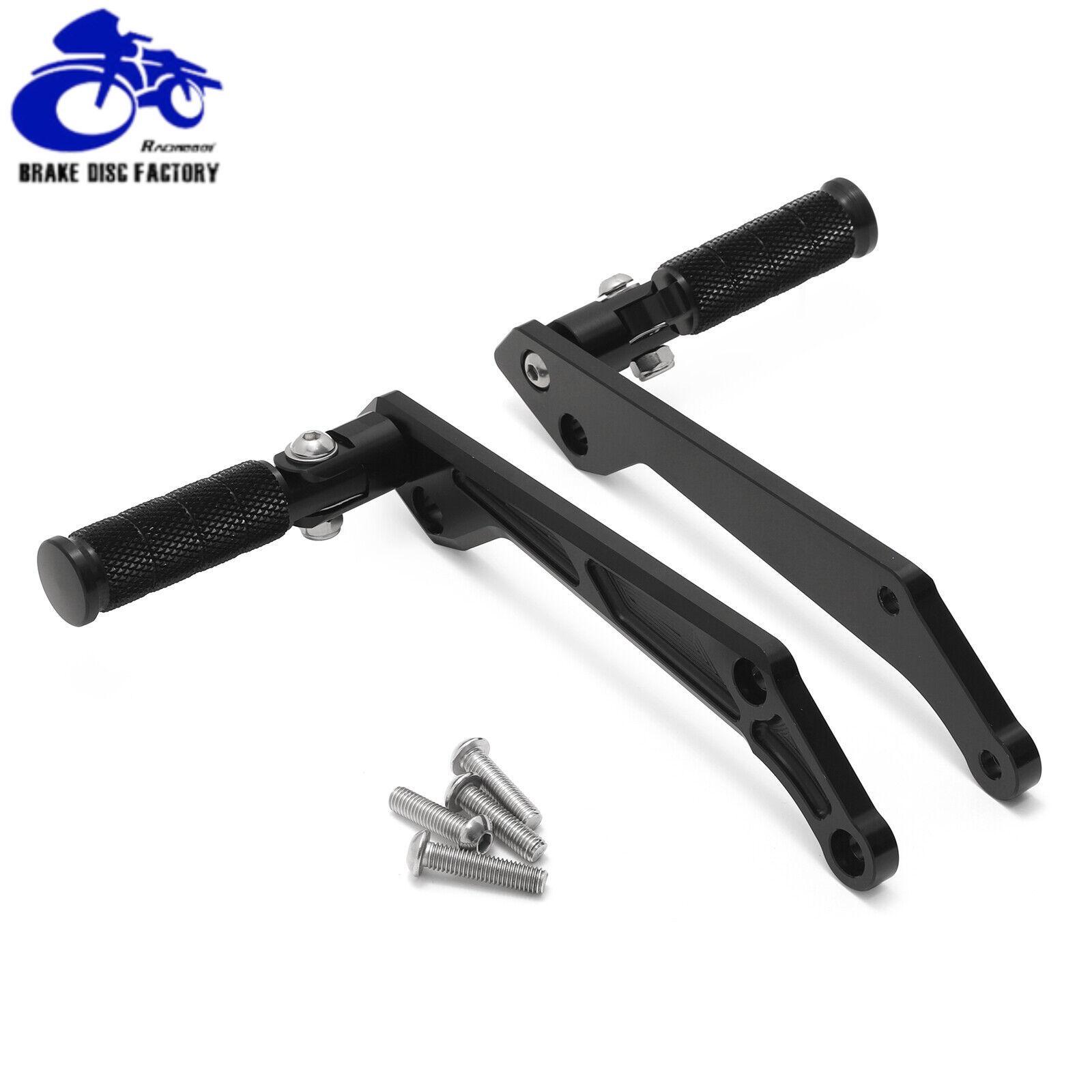 Rear Foot Pegs Pedal Bracket For SUR-RON X Light Bee X For 79Bike Falcon M Black