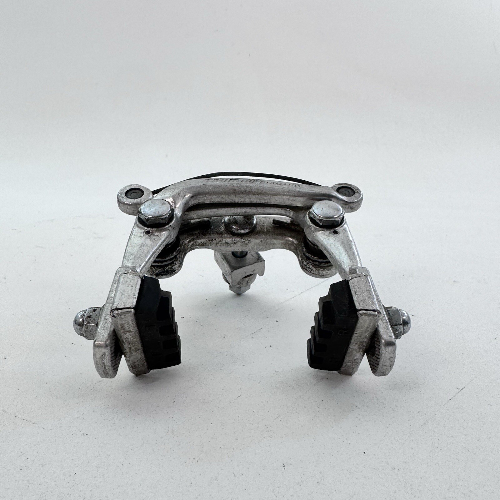 Vintage Shimano Tourney Center Pull Brake Caliper Rear Nutted Silver Race A02