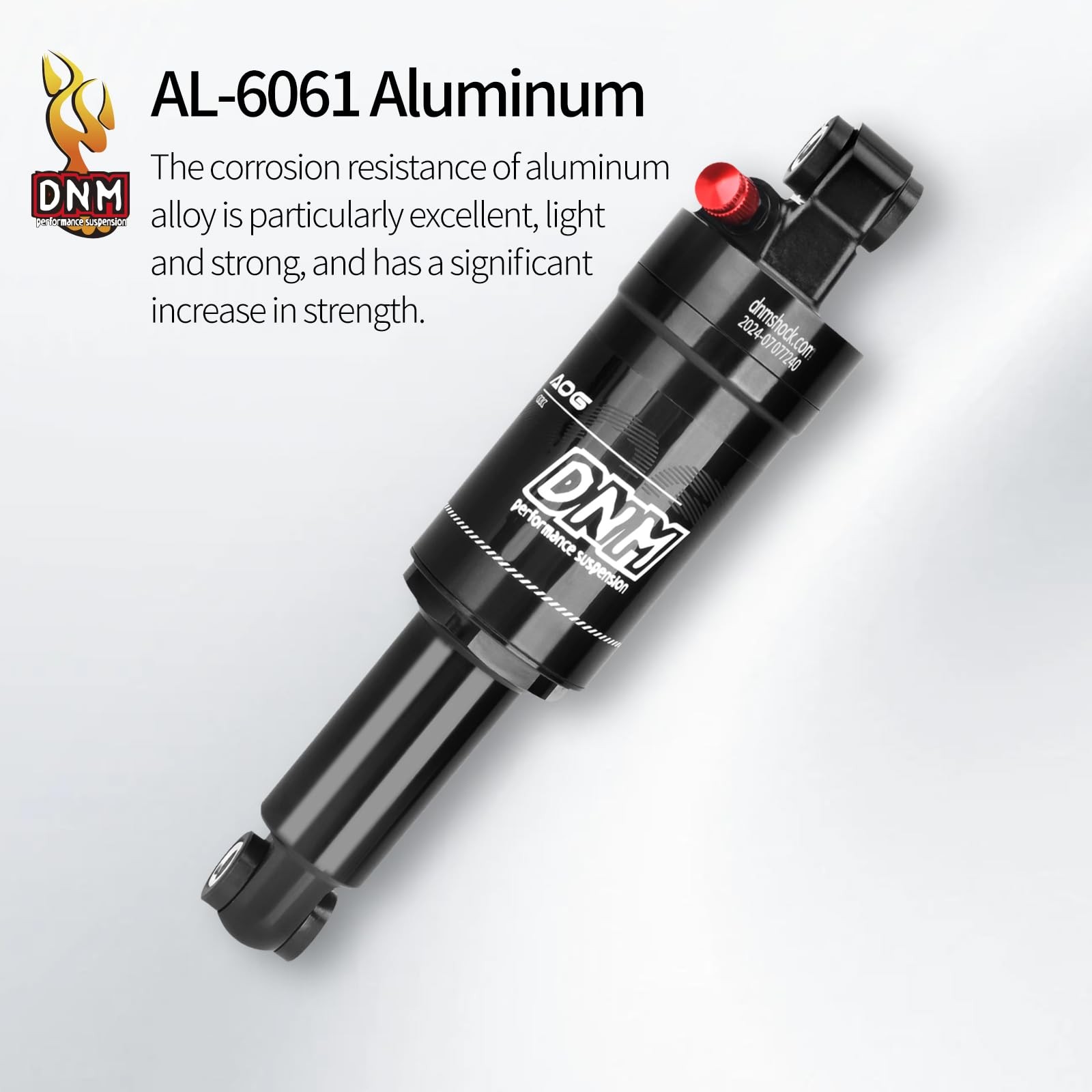 AO-6 Mountain Bike Rear Air Shock AL 6061 Adjustable 125mm/150mm