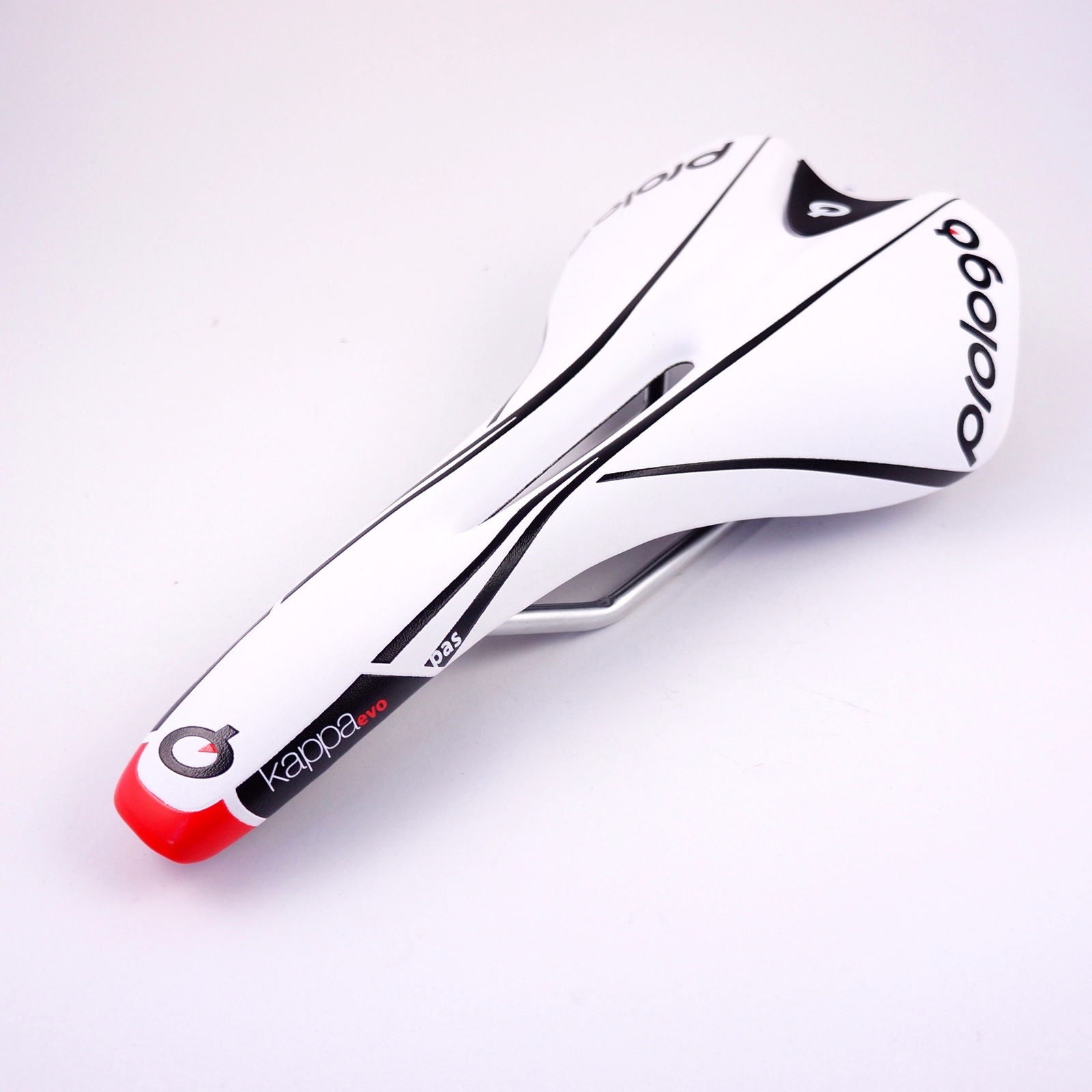 Prologo Kappa EVO Pas Bicycle Road Bike Saddle Black / Black&White / White&Black