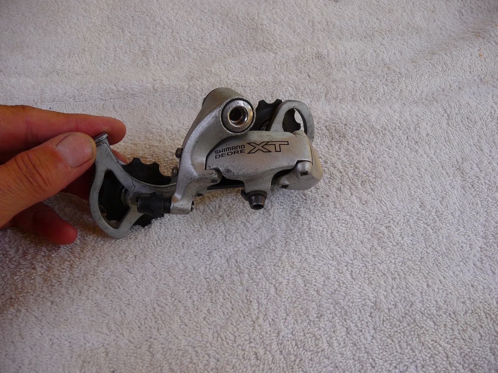 shimano SGS deore XT long cage rear derailleur RD M 750