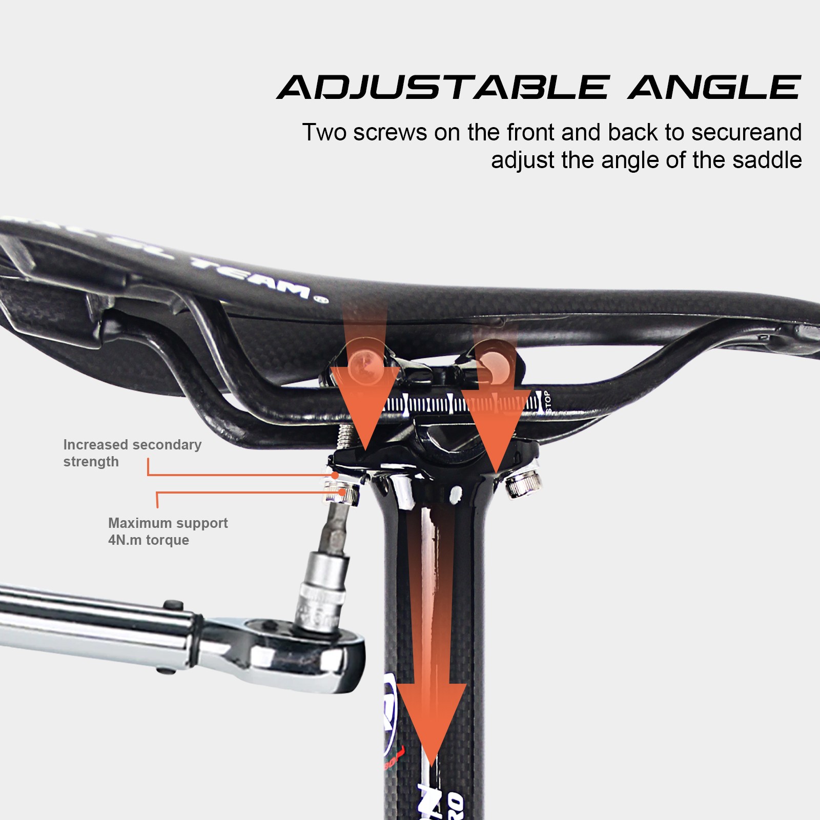 Mountain Bike Seatpost Road Bicycle Carbon Seat Post Tube Glossy 27.2/30.8/31.6