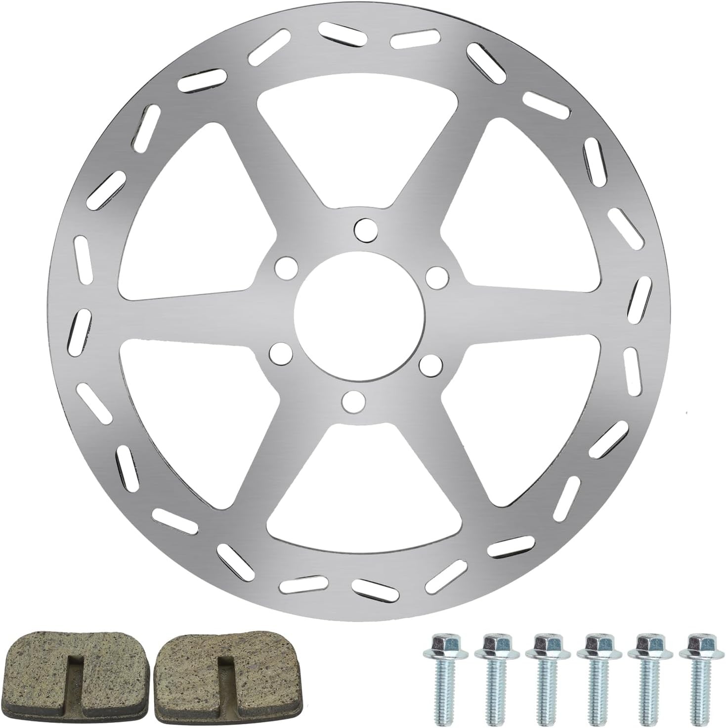 180mm Disc Brake Rotor with Pads For DB30 CT100U CC100X 97cc 100cc Mini Bike