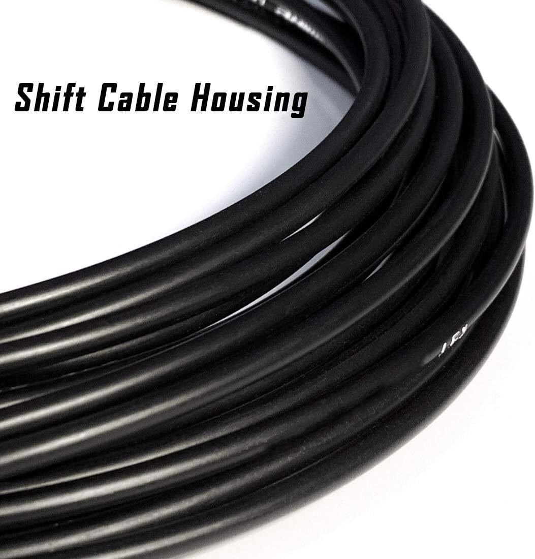 Bicycle Brake Cable Housing & Bike Shifter Cable Housing Kit 50Ft 80 PCS Cable E