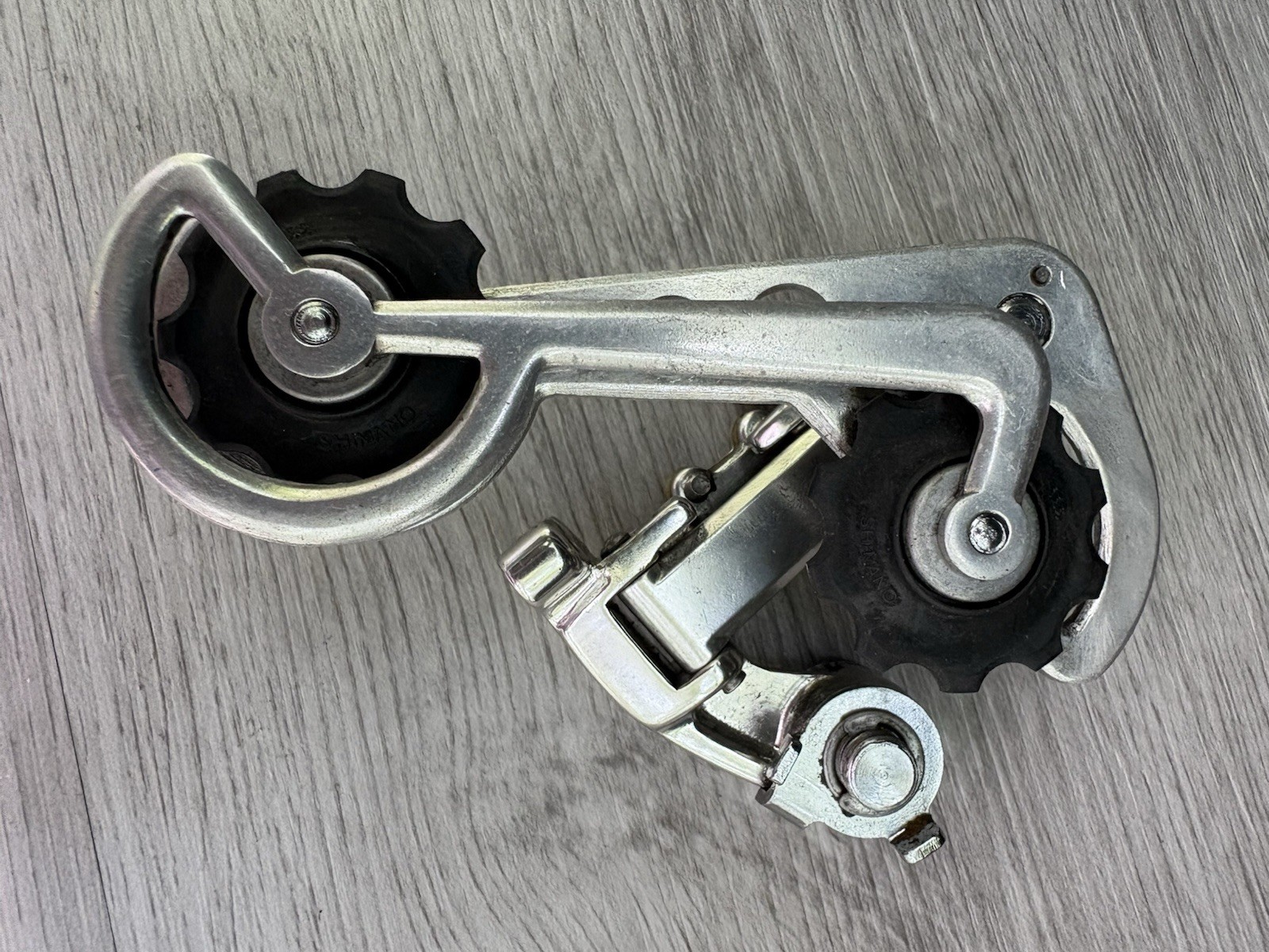 SHIMANO CRANE GS REAR DERAILLEUR SET LONG CAGE 5, 6, OR 7 SPEED