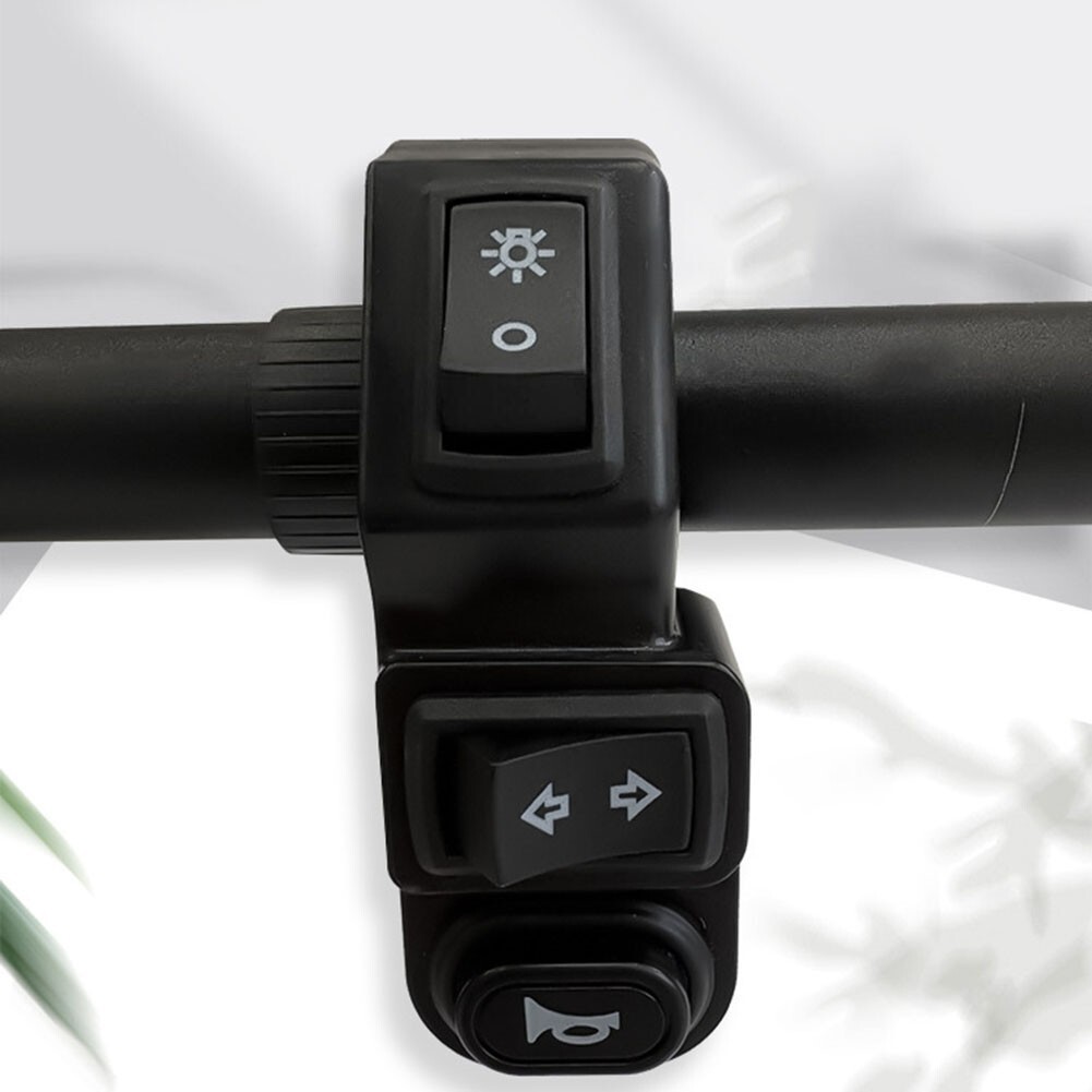 Ebikes Light Control Button with Turn Signal and For horn Functionality