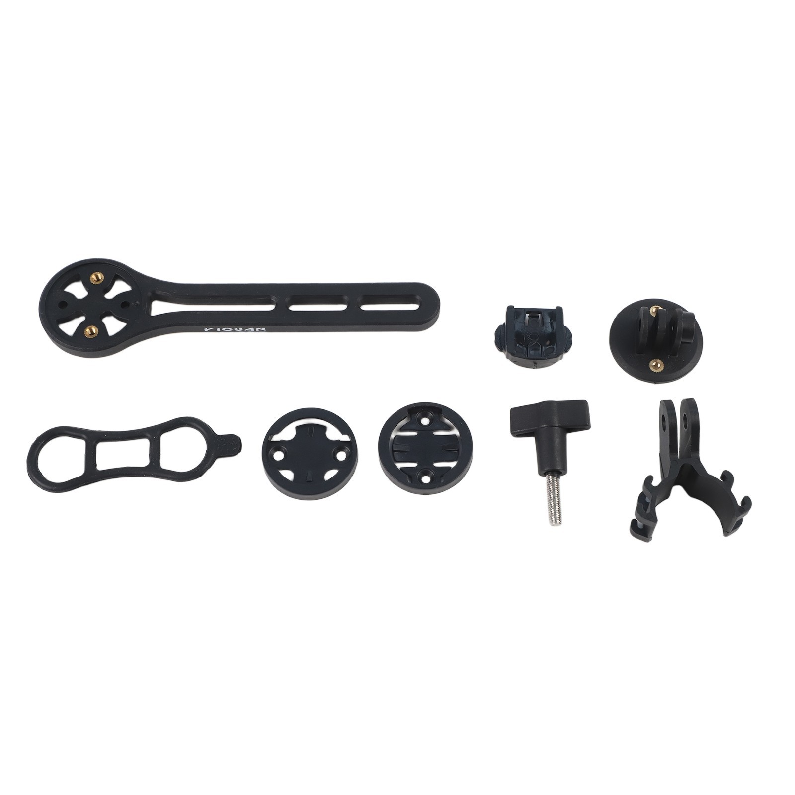 Bike Computer Mount for Road Bikes with Extension and Light Holder