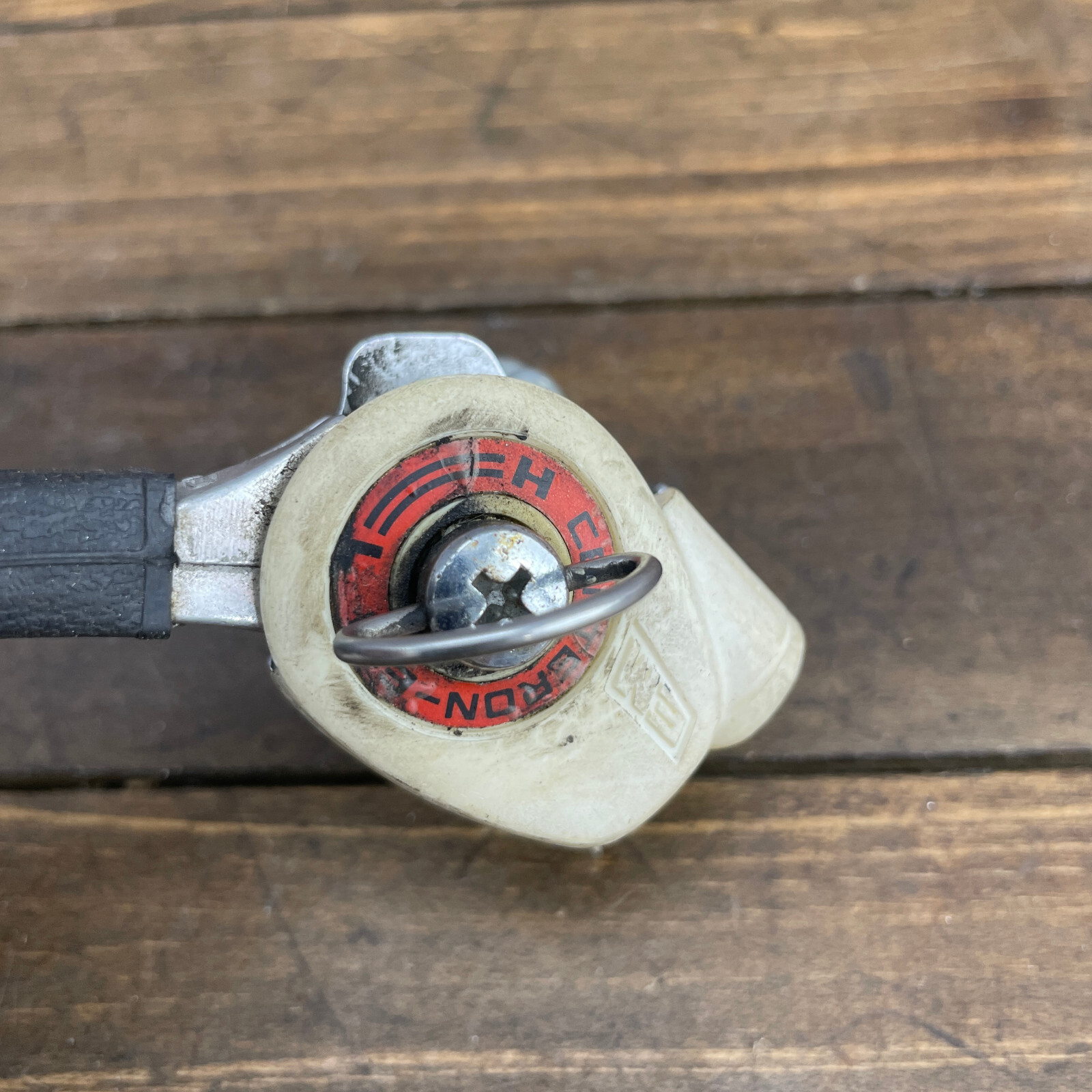 Vintage Shimano EM Thumb Shifter Right 80s MTB Friction Shift ATB 80s White