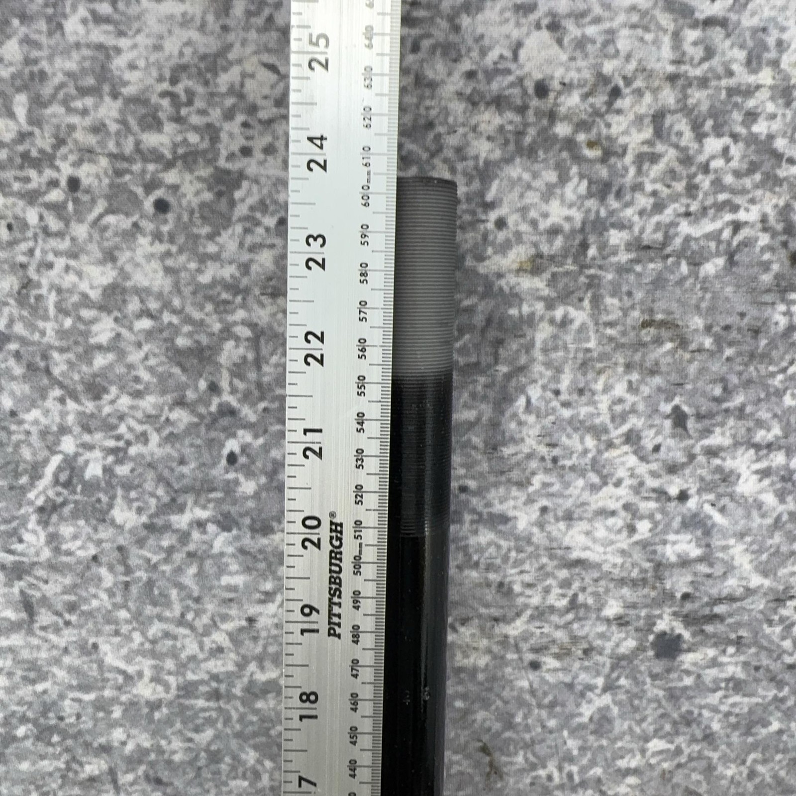Vintage 26in Rigid Bike Fork 1 In Threaded NOS Canti V Brake QR Black Steel MTB