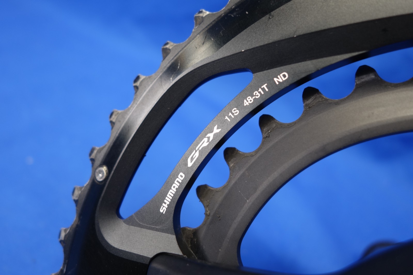 Shimano GRX FC-RX810 2 x 11 Speed Bike Crankset, 48/31t, 172.5mm Arm Length