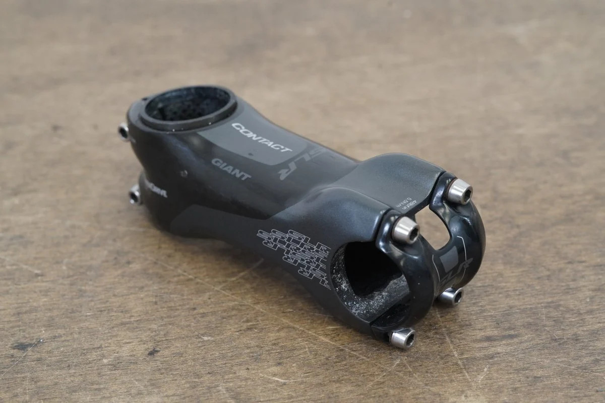 Giant Contact SLR OD 100mm ±8 Degree Carbon Road Stem 132g 1 1/4″ 31.8mm