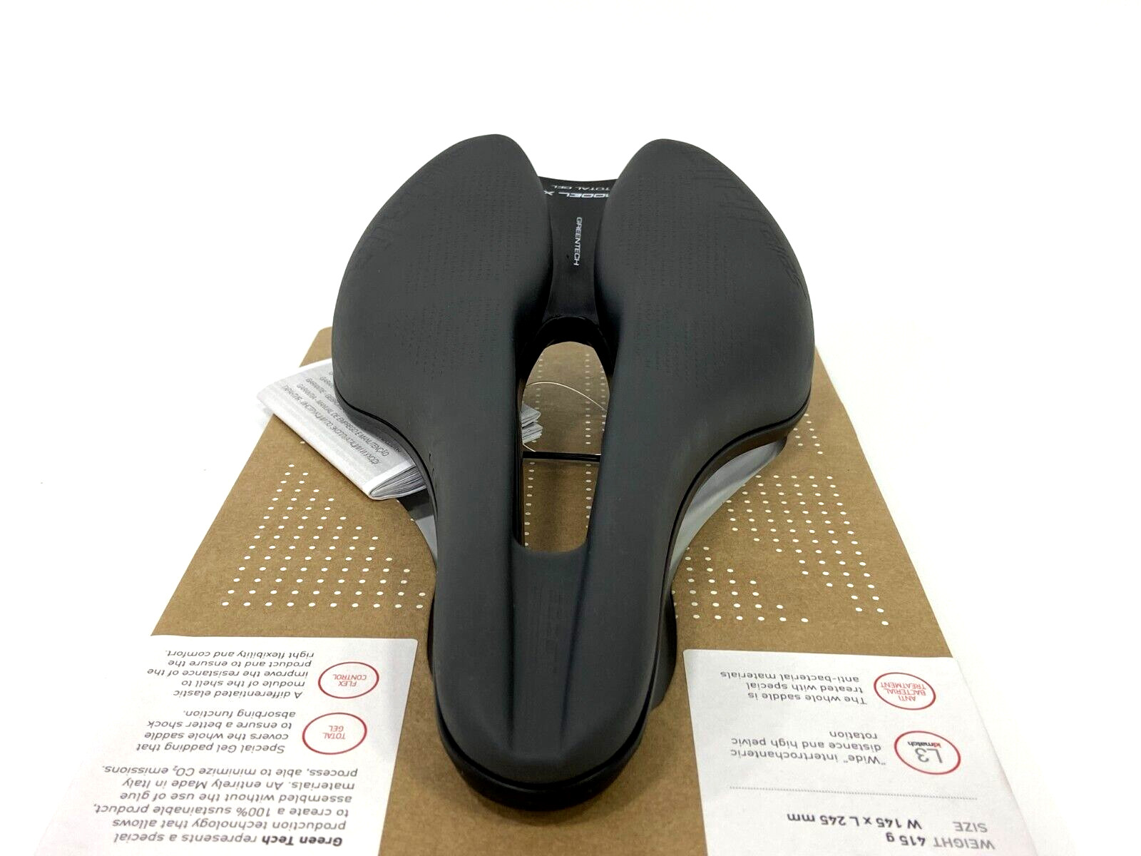 Selle Italia Model-X Comfort Plus Superflow 145x245mm Alloy Rail Saddle (Grey)