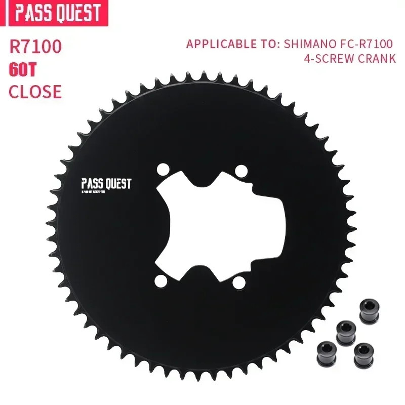 110 Bcd Road Bike Narrow Wide Chainring 42T-60T Dishes for Bicycle Crankset