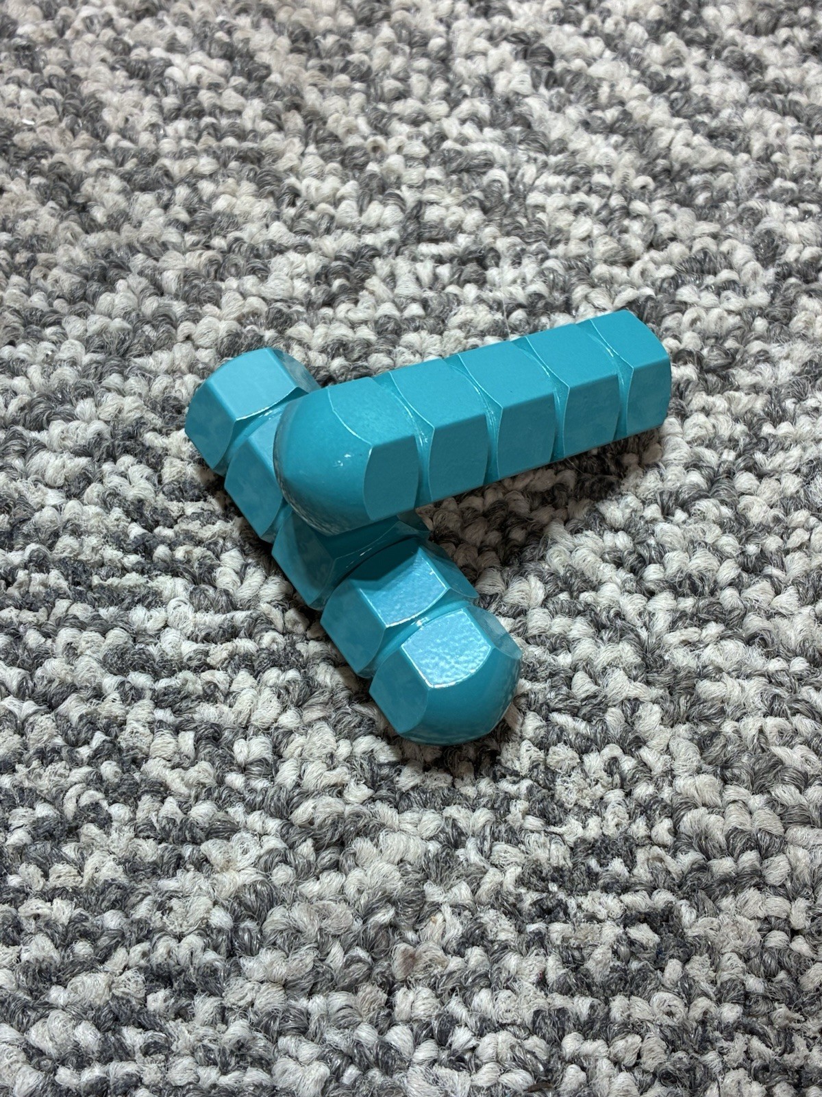Old School Hard Luck BMX Bullet Pegs Solid 26t 3/8’s Axle Teal