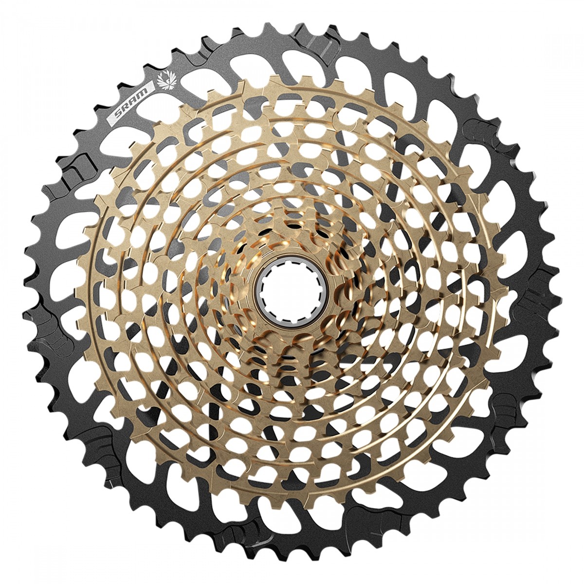 SRAM XG-1299 Eagle Cassette – 12-Speed, 10-52t, For XD Driver, Gold, C1