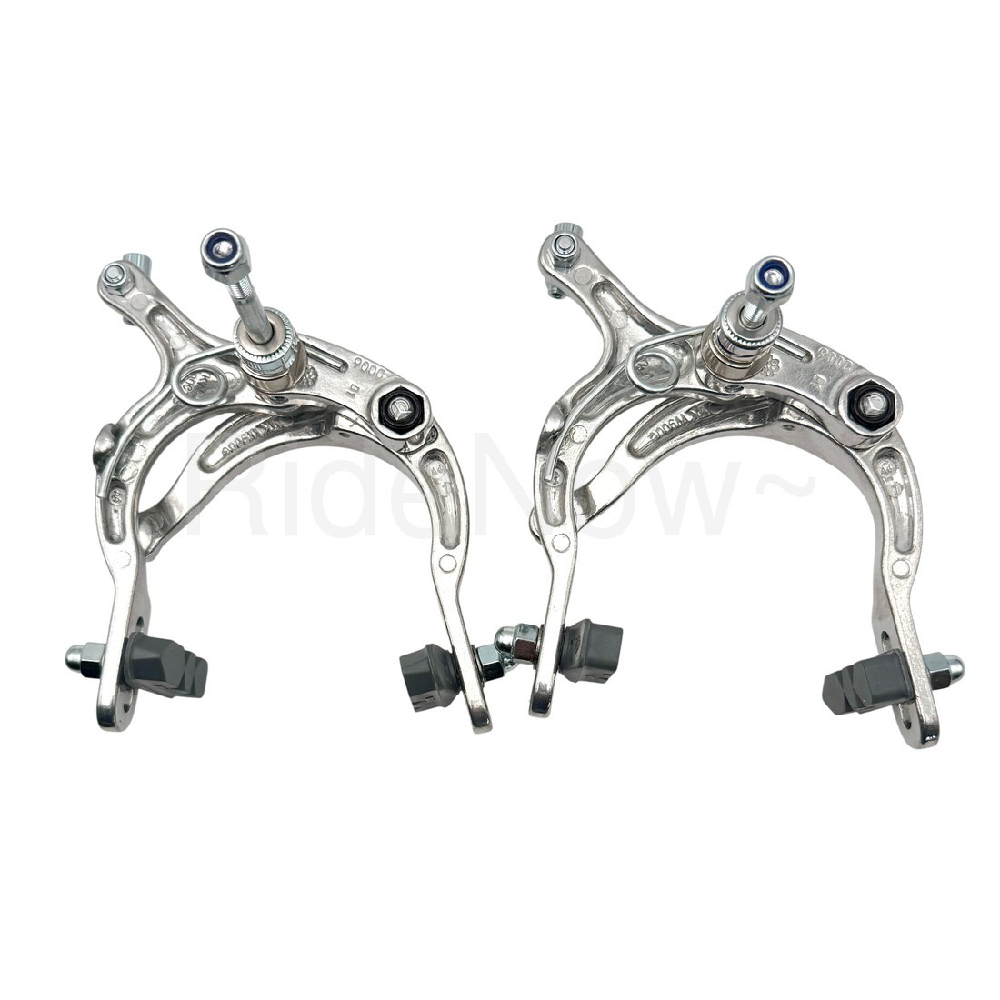 Road Bike Caliper Brakes TEKTRO 900C Set F+R 72-92mm Nutted Silver