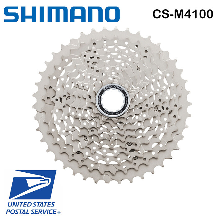 Shimano Cassette Deore CS-M4100 10 Speed Silver 42 Teeth Touring Trekking MTB