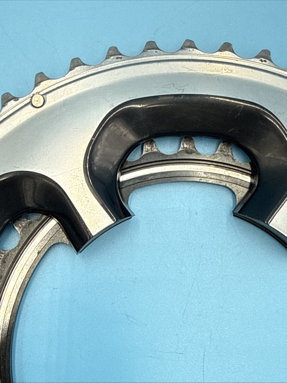 Shimano DURA-ACE FC-9000 2×11-speed 50/34t Crank Chainrings GOOD USED!