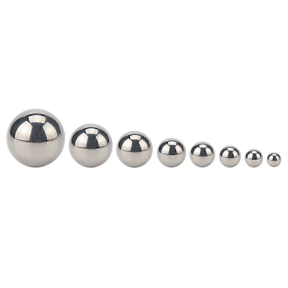 300 Piece Assorted Loose Bicycle Bearing Balls 1/8″,3/8″,5/16″,5/32″& 1/4″ etc.