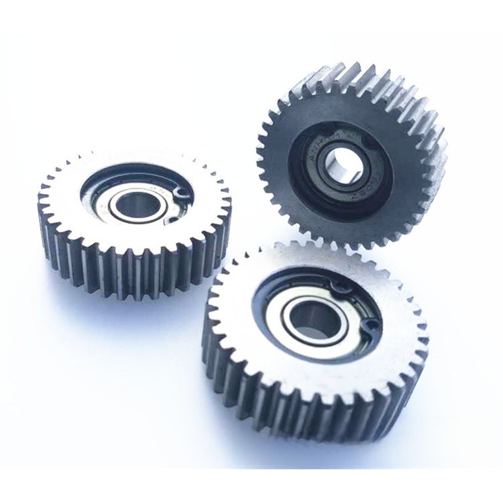 36 Tooth Steel Gear with 608 Bearing for E Bike Motor Replacement Parts