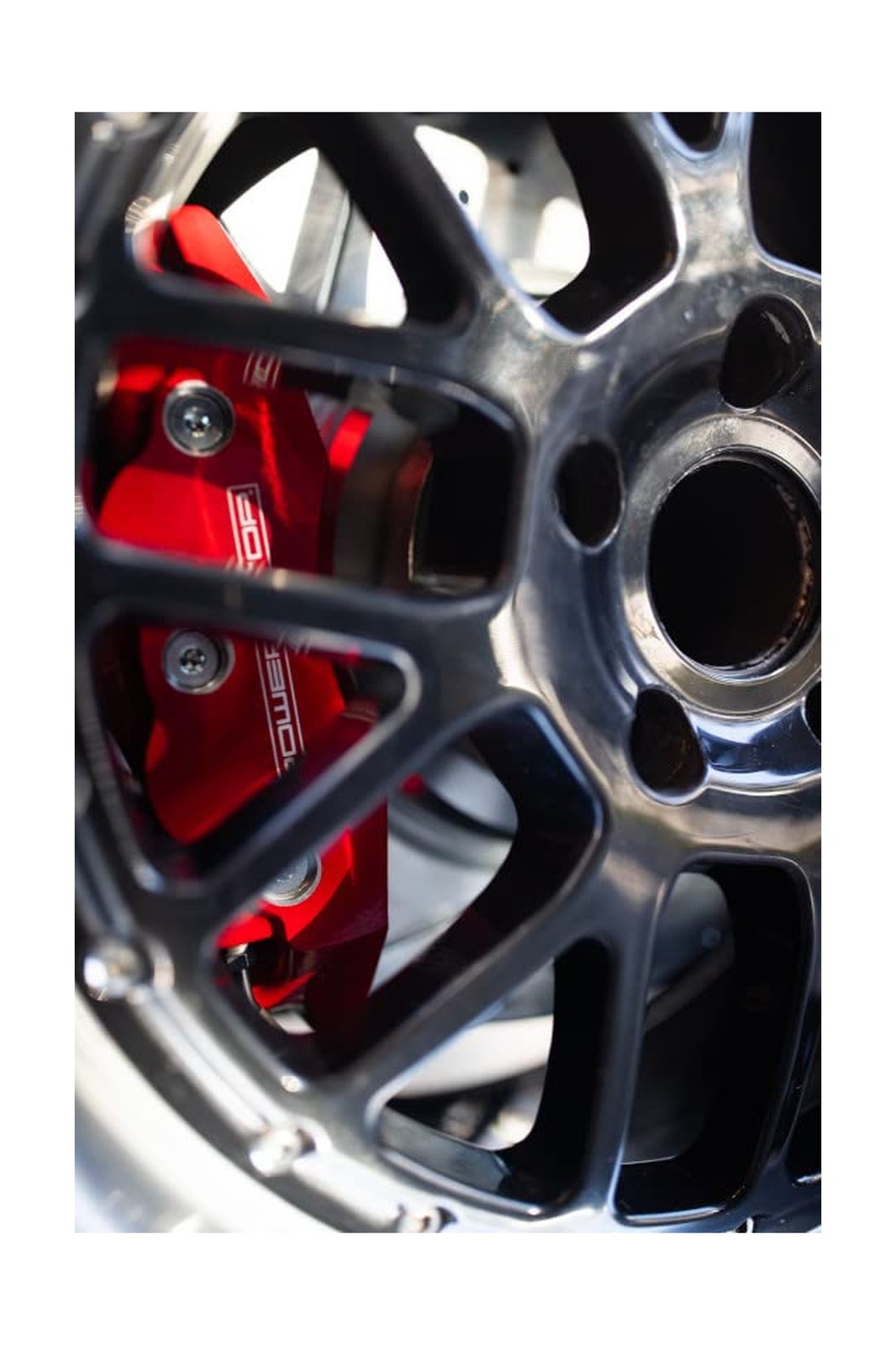 Power Stop S3338 Red Powder-Coated Performance Caliper