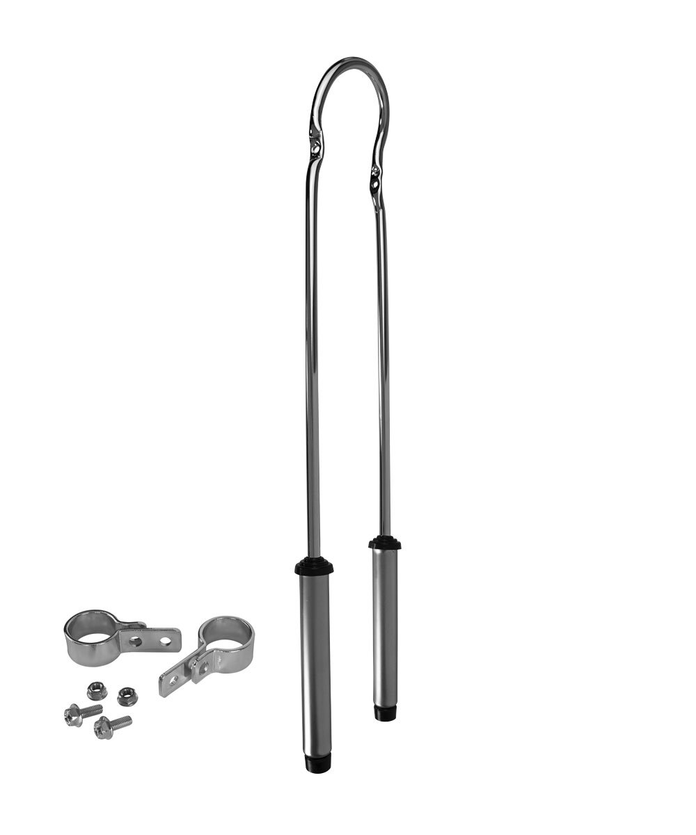 SCHWINN VINTAGE KRATE OG LOWRIDER SISSY BAR W/SHOCK 28″LONG CHROME PLATTED