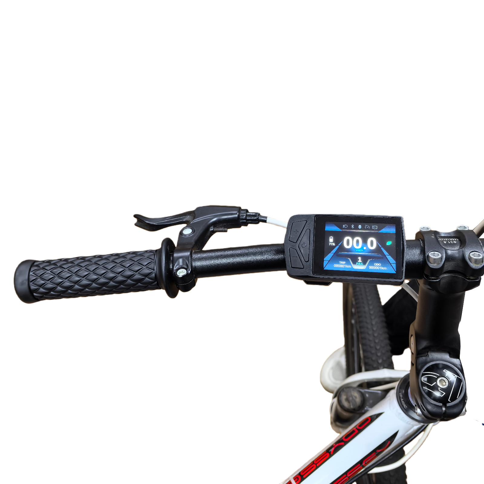 Ebike 24V-72V LCD T24 Color Bluetooth Display with UART No. 2 protocol