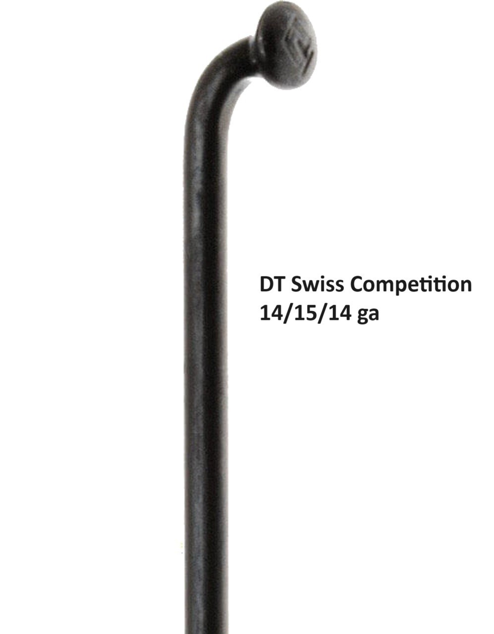 DT Swiss Competition 258mm Steel Spokes 14/15/14g 2.0/1.8/2.0mm Lot of 50 Black