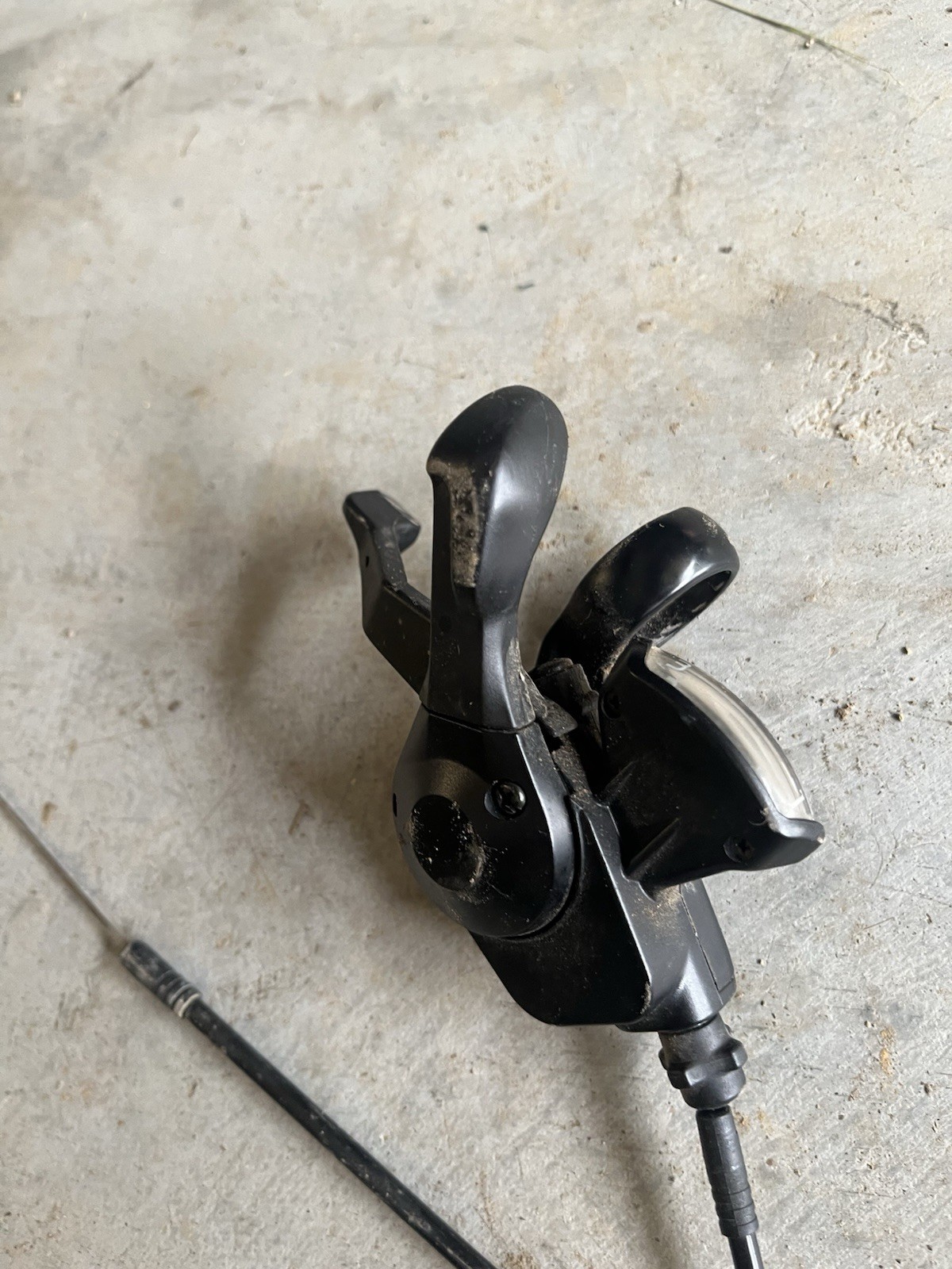 Shimano Set Speed Mountain Bike Thumb Gear Shift Lever And Cable