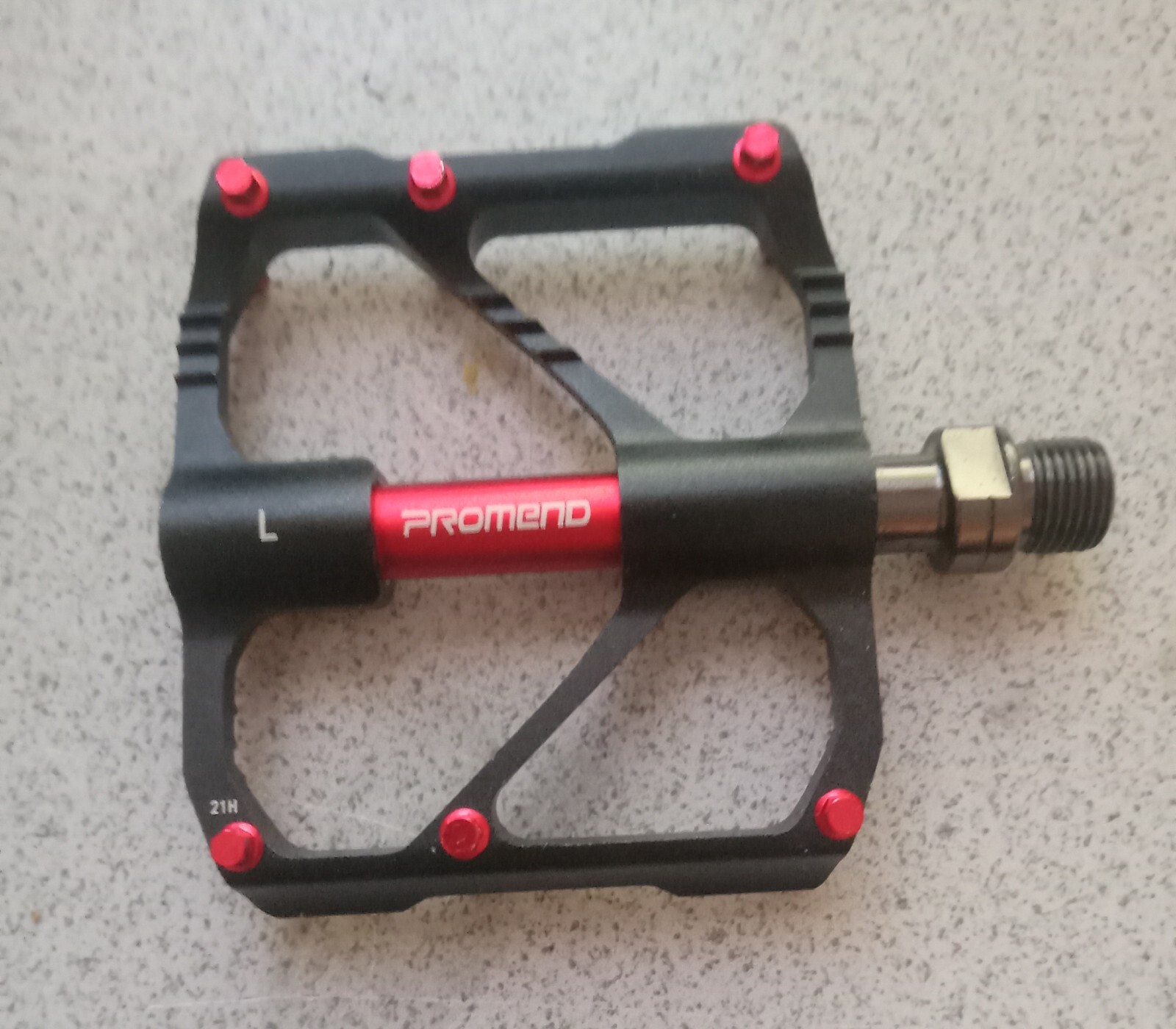 PROMEND PD-M86 MTB Bicycle 3 Bearings Chrome Pedal Non-slip Flat/Platform Pedals