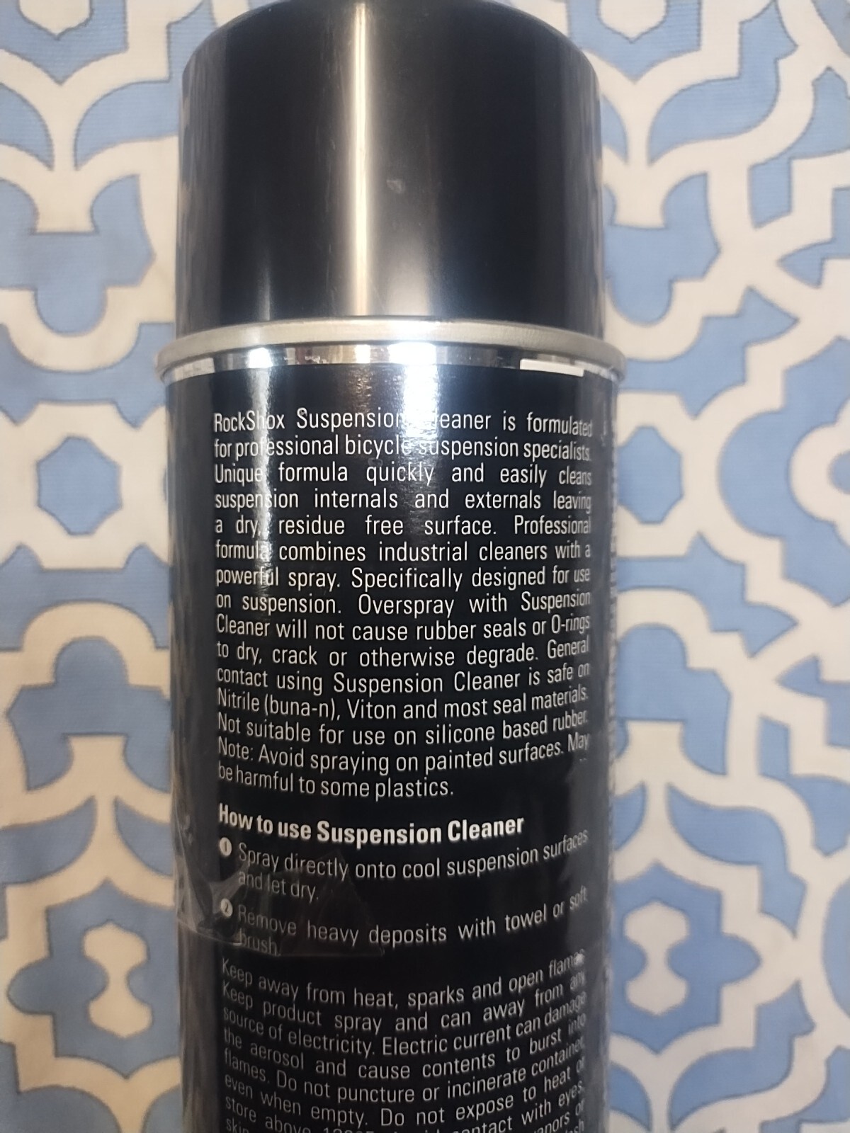 Rock Shox Rockshox Maxima Suspension Cleaner Aerosol 500ml 16.9 FL. OZ.
