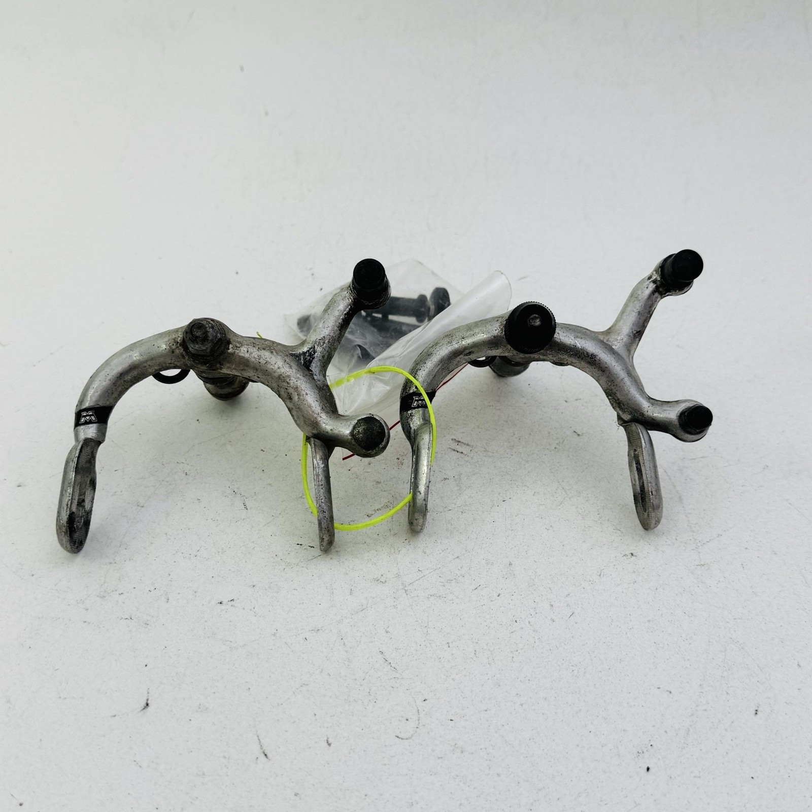 Vintage Mafac 500 Side Pull Brake Calipers Set Silver West Germany Road Bike A43
