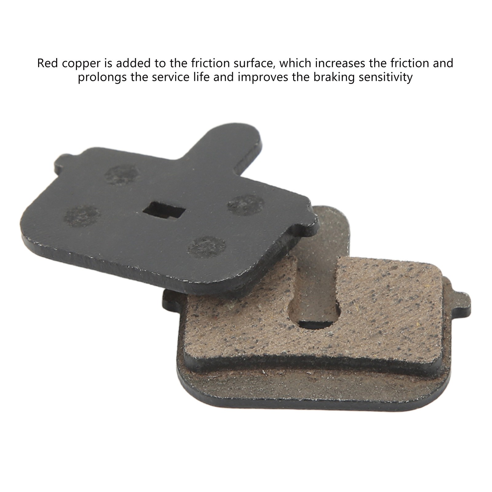 2 Sets Bicycle Disc Pads Small Light Portable Bike Brake Pad Replacement