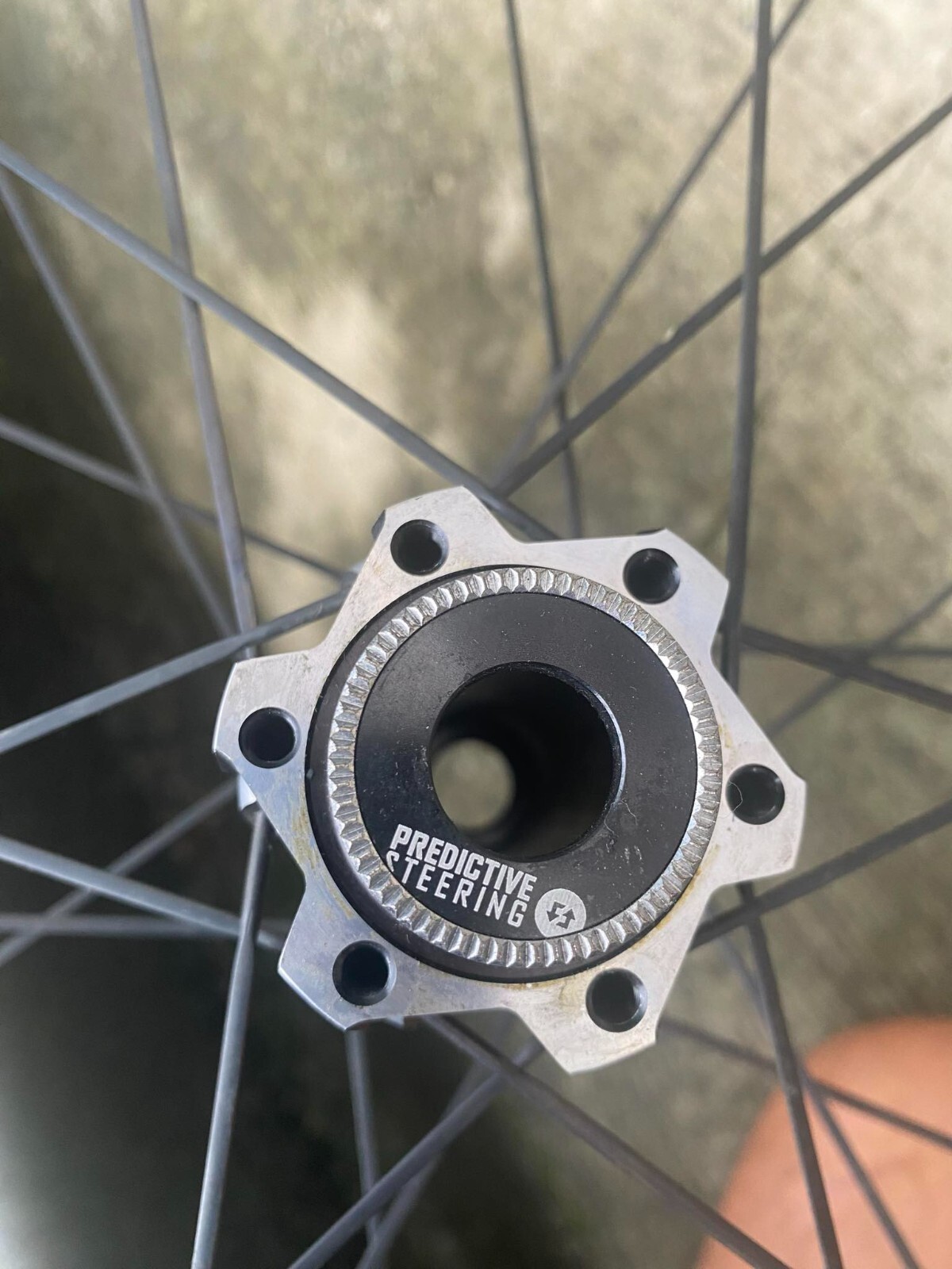 SRAM RiseXX Predictive Steering F:Wheel Set 15 x 110 6-Bolt 24H W/ RS-1 Fork
