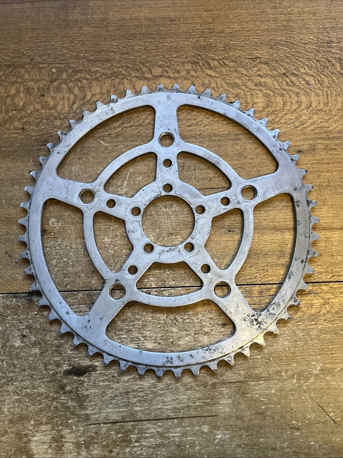 Vintage Nervar (?) 54 T Chain Ring 128 BCD 70s French Road Bike