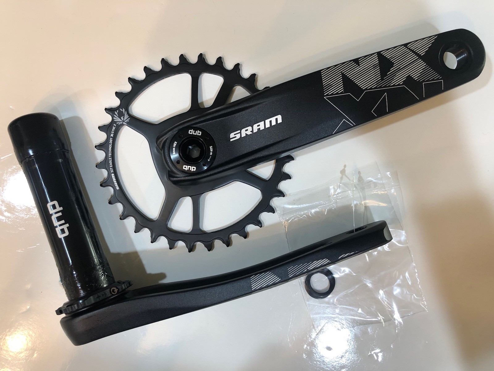 SRAM NX Eagle Crankset, 170mm, 32T, 3mm offset Boost Chainring, DUB. NEW!!