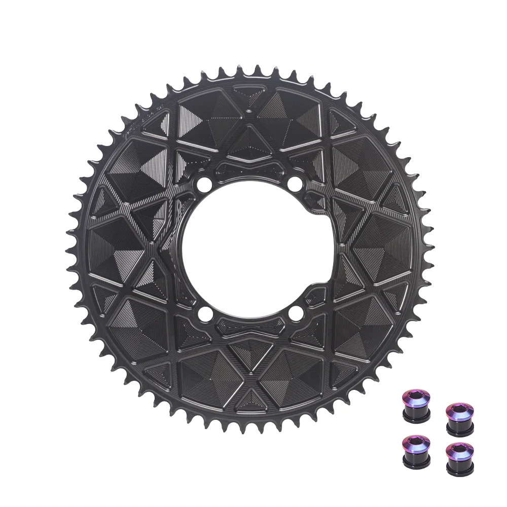 110BCD AERO Narrow Wide Chainring 54-66T Bicycle Chainwheel 9-12speed Sprocket