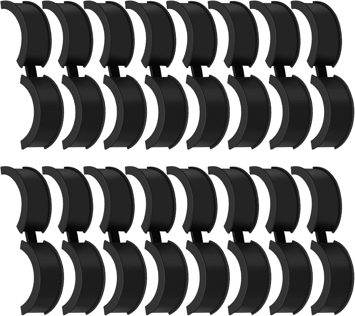 16 Pcs Bicycle Handlebar Rubber Gasket, 31.8 to 22.2/25.4 Non-Slip Durable